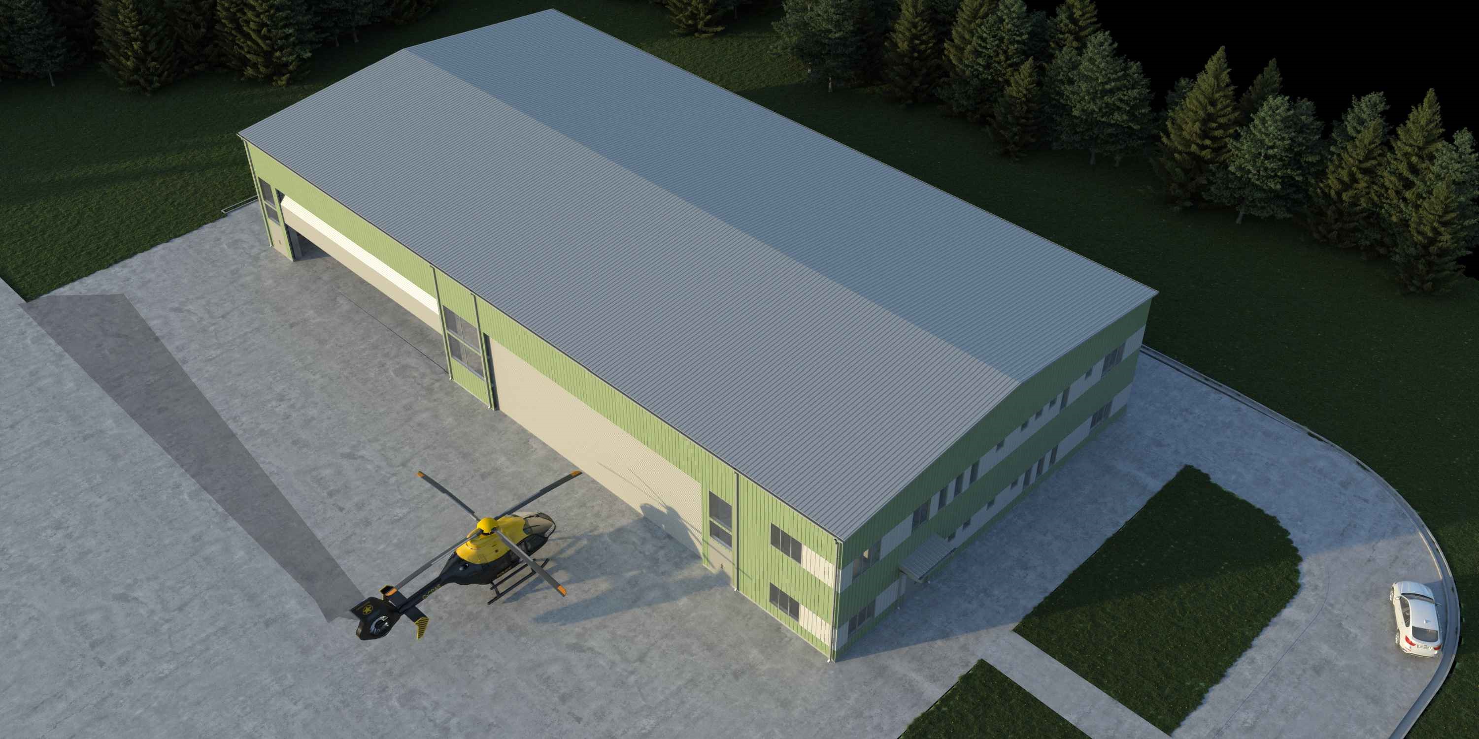 Hangar პროექტის ხედი 2