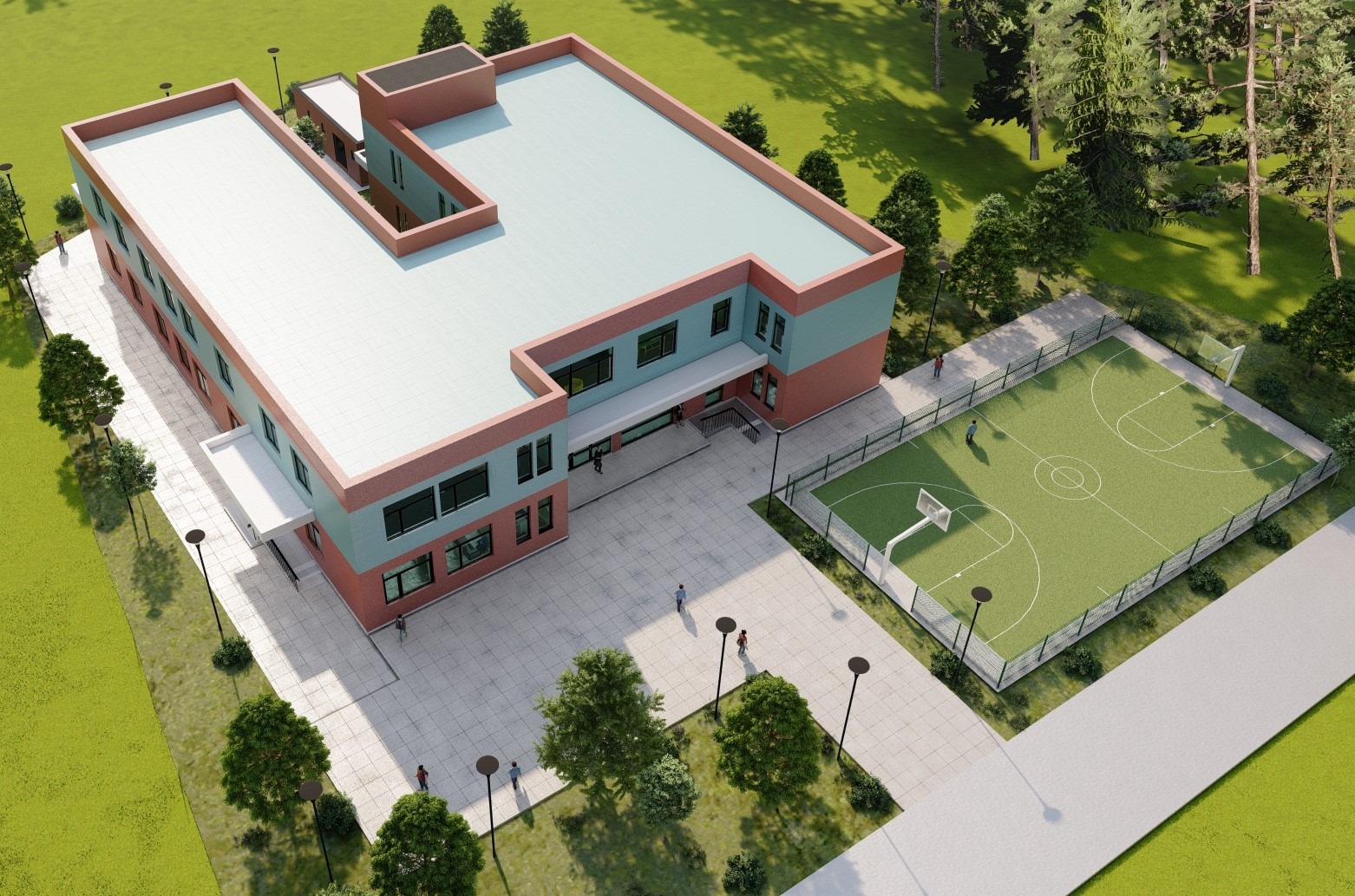 School პროექტის ხედი 3
