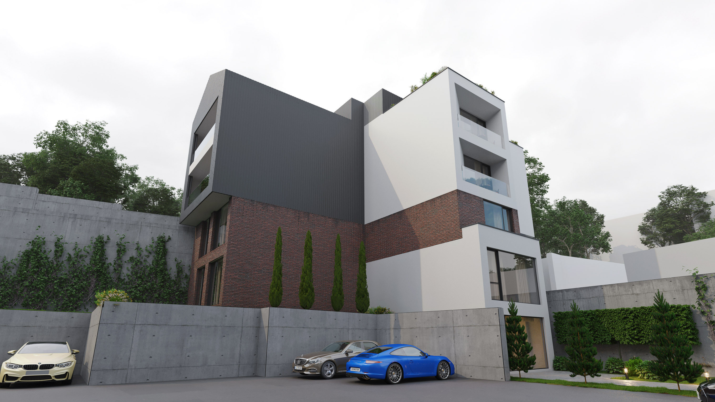 Hotel პროექტის ხედი 4