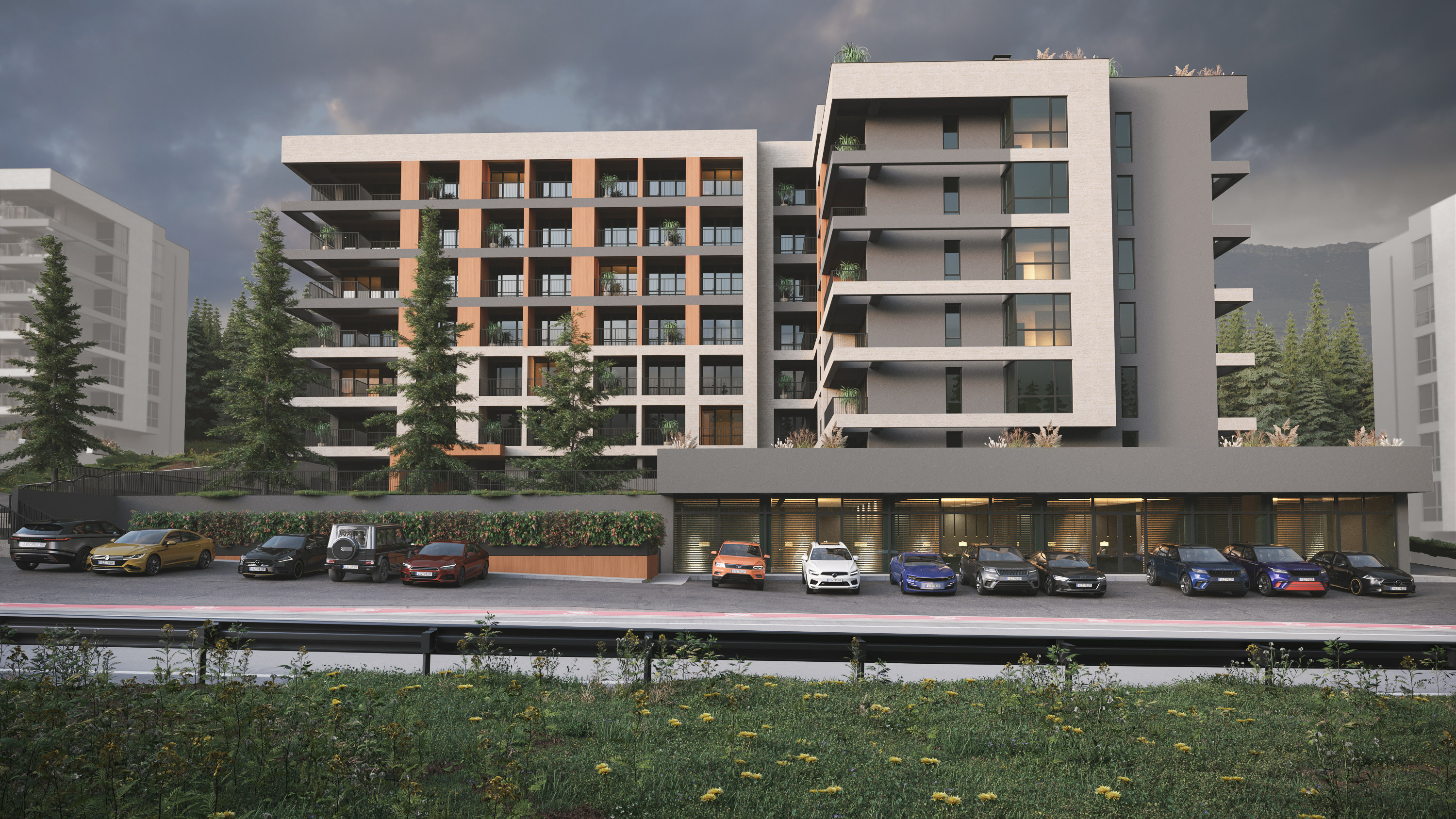 Complex in Likani პროექტის ხედი 4