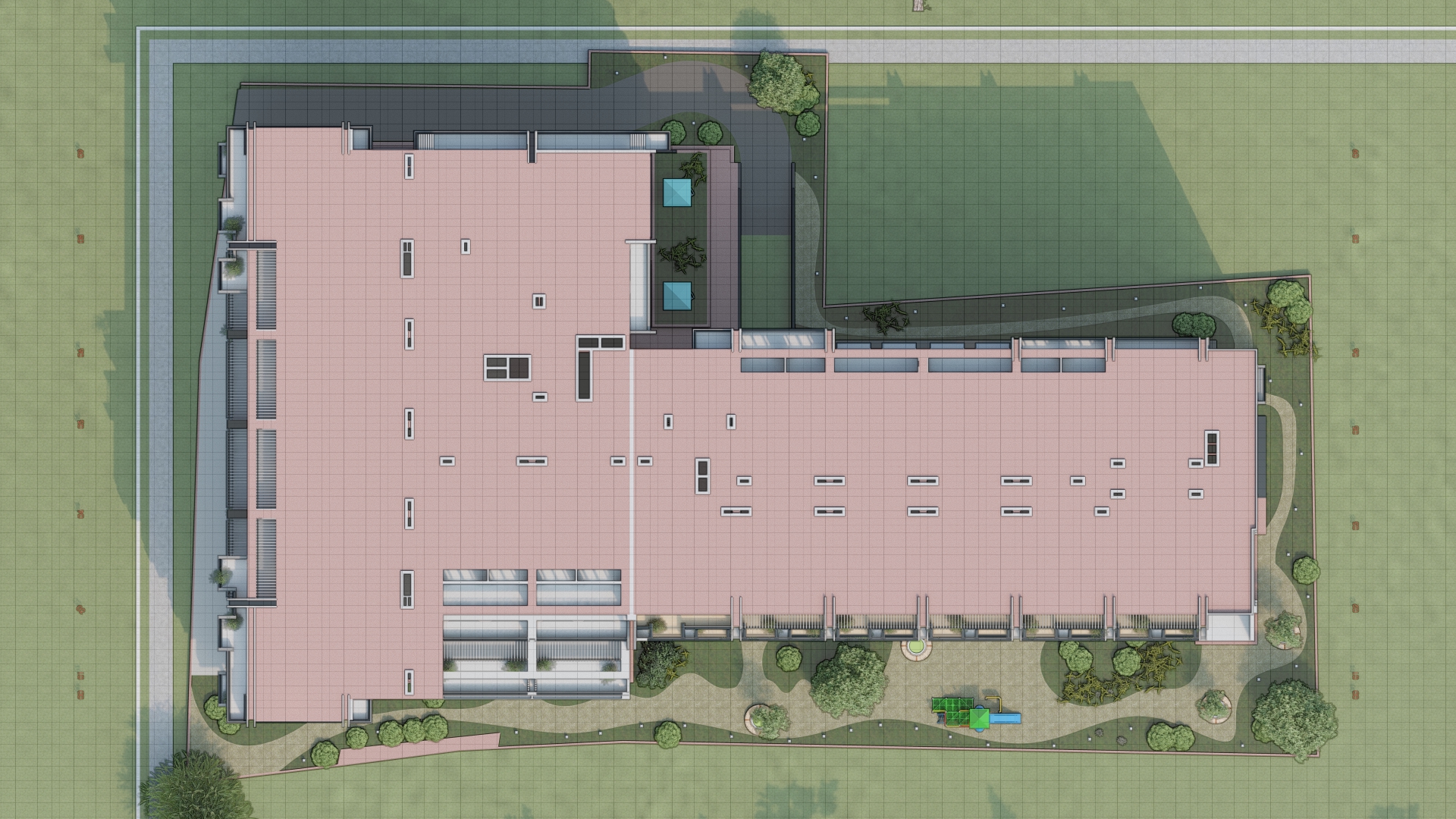 Multi-storey Complex In Marneuli project view 2