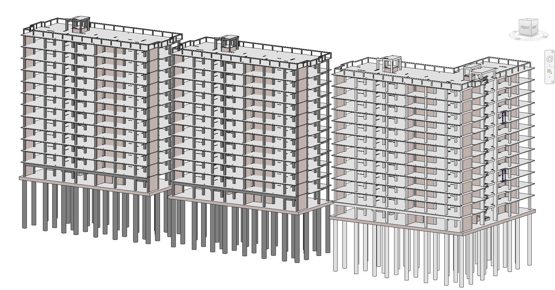 Residential Complex on Khindzmarauli str. პროექტის ხედი 3