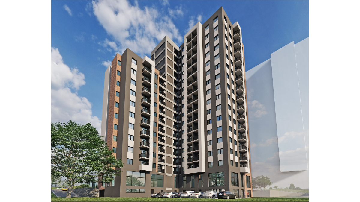 Residential Complex in Rustavi პროექტის ხედი 2