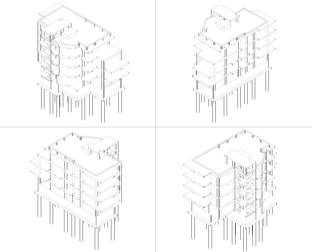 Shatberashvili apartment Complex project view 3