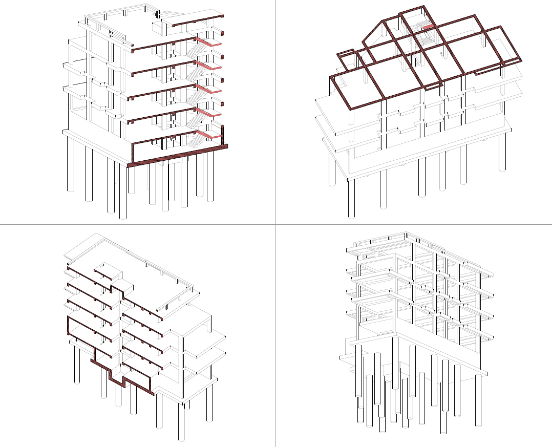 Shatberashvili apartment Complex project view 4