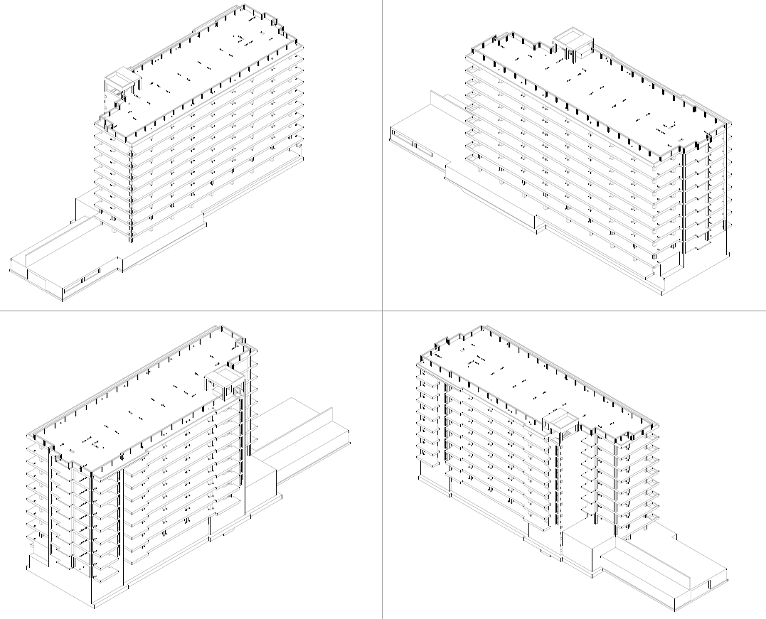 Residential Complex პროექტის ხედი 3