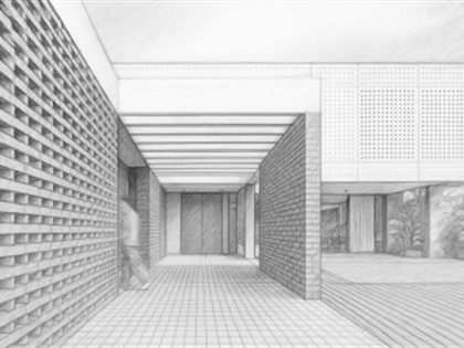 Kaklebi Residence I project view