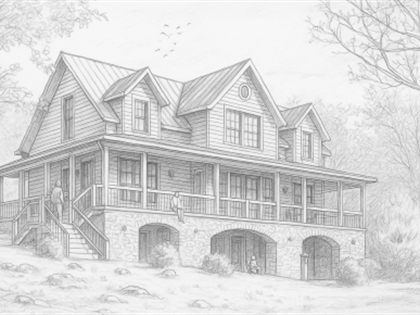 Tetritskaro Residence project view
